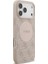 iPhone 17 Pro Max Uyumlu Kılıf Guess Lisanslı M-Safeli Yazı Logolu Circle Classic Kapak Pembe 4