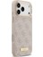 iPhone 17 Pro Max Uyumlu Kılıf Guess Lisanslı M-Safeli 4g Desenli Pu Metal Plaka Klasik Logolu Pembe 4