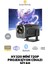 HY320 Mini 720P Android Wireless Bluetooth Destekli Projeksiyon Cihazı Siyah 1