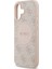 iPhone 17 Uyumlu Kılıf Guess Orjinal Lisanslı M-Safeli Yazı Logolu Circle Classic Kapak Pembe 6