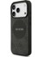 iPhone 17 Pro Uyumlu Kılıf Guess Orjinal Lisanslı M-Safeli Yazı Logolu Circle Classic Kapak Siyah 2