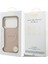 iPhone 17 Pro Uyumlu Kılıf Guess Lisanslı M-Safeli Sıcak Baskılı Yazı Logolu Pu Deri Peony Pembe 8