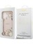 iPhone 17 Uyumlu Kılıf Guess Lisanslı M-Safeli Taneli Çiçek Tasarımlı Metal Yazı Logolu Kapak Pembe 8