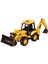 Sürtmeli Sesli ve Işıklı Buldozer Kepçe Oyuncak Iş Makinesi 1