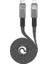 WI-C077 Cyberlink Serisi Type-C To Lightning Hızlı Şarj Özellikli Şarj Kablosu 27W 1m Gümüş 2
