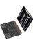 iPad Pro 12.9 2020 (4.nesil) Wiwu MK-007 Combo Pro Kalem Bölmeli Klavyeli Standlı Kılıf Siyah 3