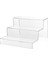 Pleksi Merdiven Raf 3 mm Şeffaf3 ( 30 cm Genişlik ) 3 Katlı Stand 1