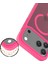 Bfs Apple iPhone 17 Pro Max Jota Magsafe Kapak - Rose 2