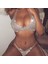Premium Diamond Ürün / Değerli Taşlı Luxury Su Yolu Vücut Takısı, Taşlı Bikini Seti, Fantezi Iç Çamaşır Seti 1