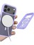 Bfs Apple iPhone 17 Pro Max Jota Magsafe Kapak - Lila 4