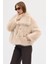 Kadın Premium Yakalı Suni Kürk 9
