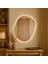 Asimetrik LED Ayna – Minimalist Organik Form Duvar Aynası 2
