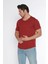 Erkek Geniş Yaka %100 Pamuk Salaş T-Shirt 2