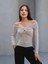 Tokalı Madonna Yaka Bluz 5