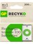 Batteries Recyko 200 Mah 9V Boy Ni-Mh Şarjlı Pil Tekli Paket 2