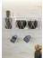 Mutfak Rafı Lüks Modern Gümüş Metal Baharatlık Rafı Organizer Düzenleyici 2
