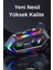 Y20 Max Rgb Işık Efektli Intercom Bluetooth Motosiklet Kask Kulaklığı Intercom Kulaklık 3