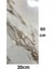 Shiny Royal Marble Mermer Desenli 60X30CM Yapışkanlı Mutfak Banyo Kaplama Duvar Paneli Kağıdı CF-004 2