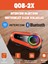Q08-2X Rgb Işık Efektli Intercom Bluetooth Motosiklet Kask Kulaklığı Intercom Kulaklık 5