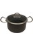 Tuna House Granit Derin Tencere 20 cm Siyah 1
