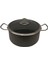 Tuna House Granit Derin Tencere 20 cm Siyah 6