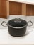 Tuna House Granit Derin Tencere 20 cm Siyah 7