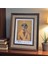 Dekoratif Ahşap Sanat Resim Çerçevesi Kahverengi-Krem 15X21 cm 1