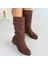 Plod Kahverengi Süet Çizme 4