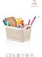 Örgü Desenli 3,3 Litre Çok Amaçlı Sepet – Bpa’sız, Dayanıklı, Şık ve Pratik Tasarım - 21X16X13,8 cm 3