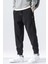 Genıus Store Erkek Eşofman Içi Polarlı Bağcıklı Bel Jogger Spor Eşofman Altı SPOR-ESF001 1