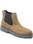 Taba Rengi Hakiki Süet Brogue Detaylı Comfort Eva Taban Erkek Chelsea Bot B10-0304E-SU07 1