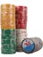SN-27919 0.13X18MM 5 Renk Izole Elektrikçi Bant 10 Metre 50X5'LI Paket (Kırmızı- Sarı - Siyah - Yeşil - Beyaz) 3