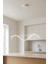 Eclipse Beyaz Renk Modern Tasarım Beyaz Ledli Cafe - Mutfak - Salon 2 Li LED Avize 2
