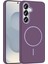 More-Tr Joko Samsung Galaxy S23 Fe Broş Magsafe Kapak - Mor 1