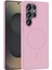 More-Tr Joko Samsung Galaxy S25 Ultra Broş Magsafe Kapak - Pembe 1