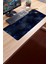 Sonictouch Mavi Siyah Petek Desenli Kaymaz Gaming Oyuncu Masaüstü Dikişsiz Klavye Mouse Pad 32X70CM 3