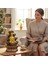 Altın Buda Figürlü Masaüstü Şelale – Meditasyon, Feng Shui ve Dekoratif Su Şelalesi 1