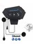 BT12 Bluetooth 5.0 Motorsiklet Interkom Mikrofonlu Kulaklık Kask Bluetooth Kulaklık 4