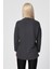 Düşük Omuzlu Oversize Bluz - Antrasit Siyah - 40 6