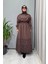 Elbise Kahve 5023 1
