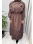 Elbise Kahve 5023 3