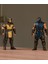 2'li Mortal Kombat Scorpion ve Sub-Zero Figür 25 cm Büyük Boy Hediyelik Figür 1