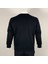 Yüksek Kaliteli Standart Fit Normal Kesim 3 Iplik Bisiklet Yaka Pamuklu Knz Siyah Sweatshirt 6