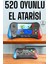 Retro 500 Oyunlu Nostaljik Oyunlu El Atari Gamebox Oyun Konsolu Çift Destekli 1