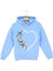 Kelebek Kalp Baskılı Kapüşonlu Üç Iplik Sweatshırt - Mavi - 3 Yaş - STP19453-MAVI-3 Yaş Mavi 1