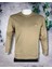 Yüksek Kaliteli Standart Fit Normal Kesim 3 Iplik Bisiklet Yaka Pamuklu Knz Taba Sweatshirt 3