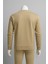Yüksek Kaliteli Standart Fit Normal Kesim 3 Iplik Bisiklet Yaka Pamuklu Knz Taba Sweatshirt 7