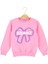 Fiyonklu Elegance Baskılı Iki Iplik Şardonlu Sweatshırt - Pembe - 1 Yaş - ERL50687-PEMBE-1 Yaş Pembe 1