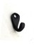 Antika Tarz Dekoratif Pirinç Tekli Mini Askı - 27X11 Mm, Oksit 1