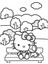 Hello Kitty Parla Çıkartmalı Boyama Kitabı 2